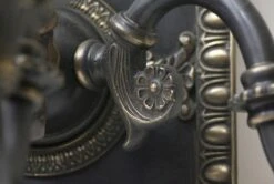 Pair Of 1920s Tudor English 2 Arm Wall Sconces 17 Pair Of 1920s Tudor English 2 Arm Wall Sconces -OGT Sale Store chs1151 06