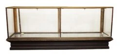 Antique Commercial Glass Front Store Showcase