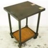 Antique Rolling 37.5 In. Steel Turtle Table Factory Cart -OGT Sale Store commercial furniture antique rolling 375 in steel turtle table factory cart q286815