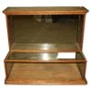 Antique Wood Frame Glass Table Top Display Case 1 Antique Wood Frame Glass Table Top Display Case -OGT Sale Store commercial furniture antique wood frame glass table top display case l200339