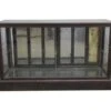 Dark Stained Carved Wood Showcase 1 Dark Stained Carved Wood Showcase -OGT Sale Store commercial furniture dark stained carved wood showcase m222577