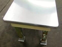 Vintage 10 Ft. Steel Bench From Allentown Hospital 12 Vintage 10 Ft. Steel Bench From Allentown Hospital -OGT Sale Store commercial furniture for sale m217875