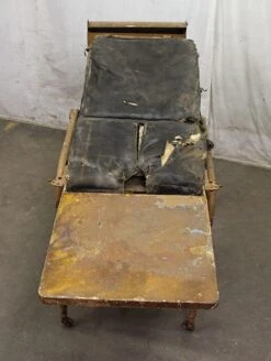 Antique Wheeled Metal Stretcher 13 Antique Wheeled Metal Stretcher -OGT Sale Store commercial furniture for sale m238330