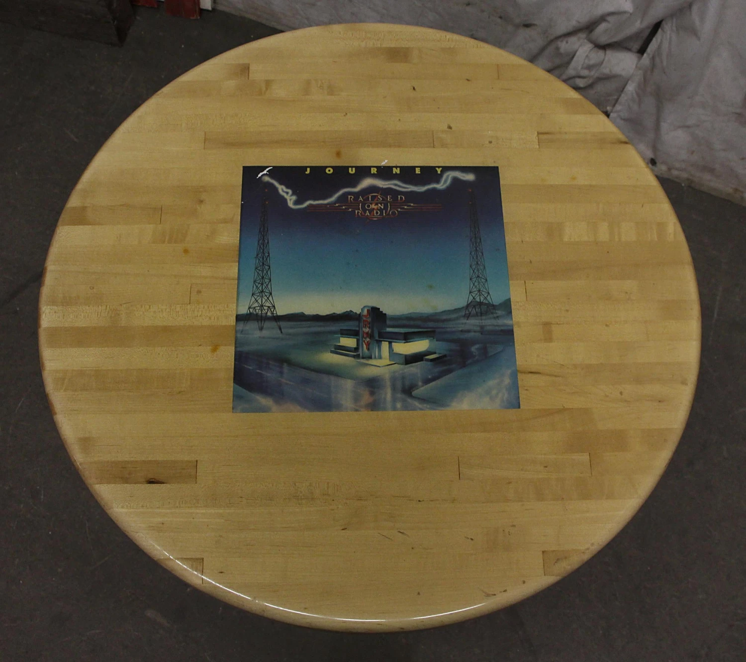 Restaurant Table With Metal Pedestal Base 5 Restaurant Table With Metal Pedestal Base - Image 3