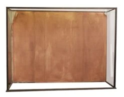 Large Brass & Glass Showcase