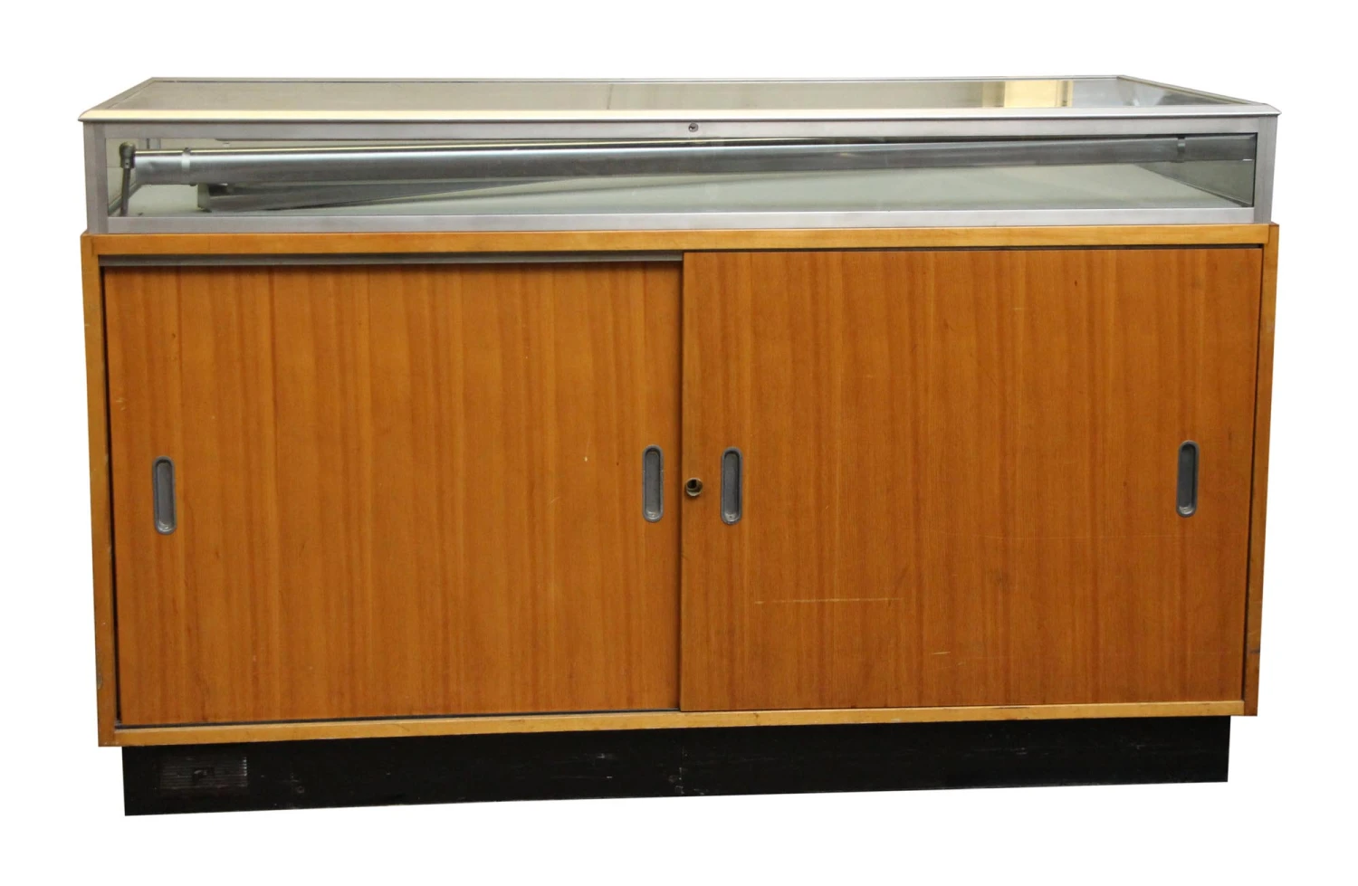 Mid Century Showcase With Storage Drawers 4 Mid Century Showcase With Storage Drawers - Image 2