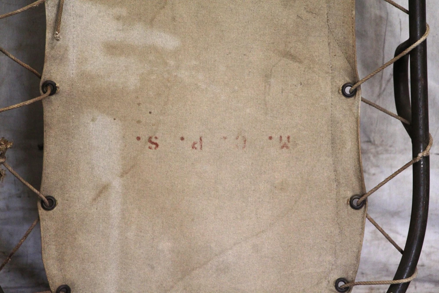 Vintage Military Stretcher 4 Vintage Military Stretcher - Image 2