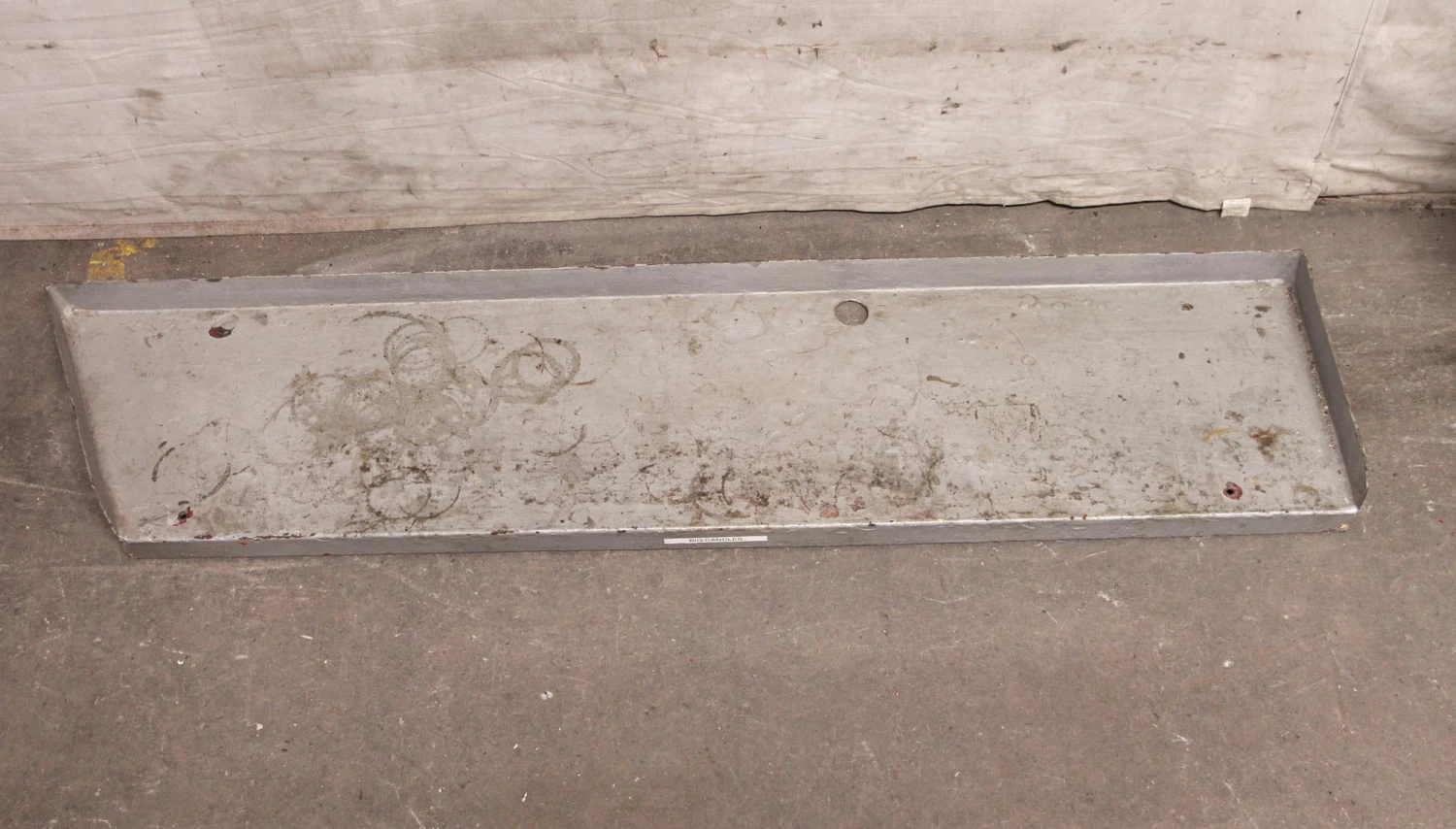 5 Foot Monel Slanted Shelf 4 5 Foot Monel Slanted Shelf - Image 2