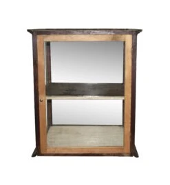 Primitive Countertop Wood Pie Showcase