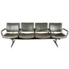 Set Of Four Retro Style Airport Waiting Area Chairs 2 Set Of Four Retro Style Airport Waiting Area Chairs -OGT Sale Store commercial furniture set of four retro style airport waiting area chairs k181084