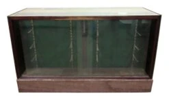 Showcase With Marble On Bottom