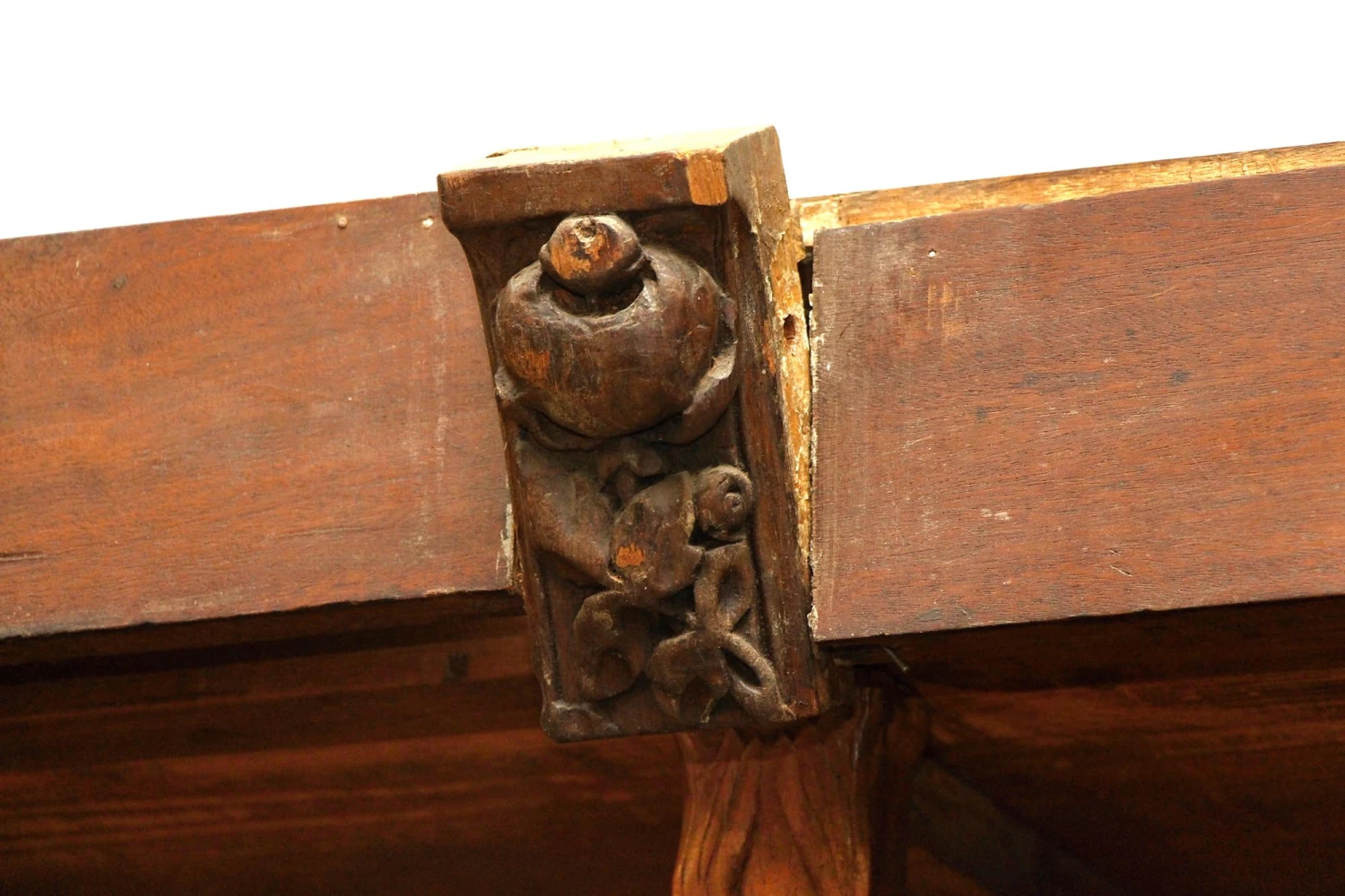 Antique Art Nouveau Carved Display Haberdashery 4 Antique Art Nouveau Carved Display Haberdashery - Image 2