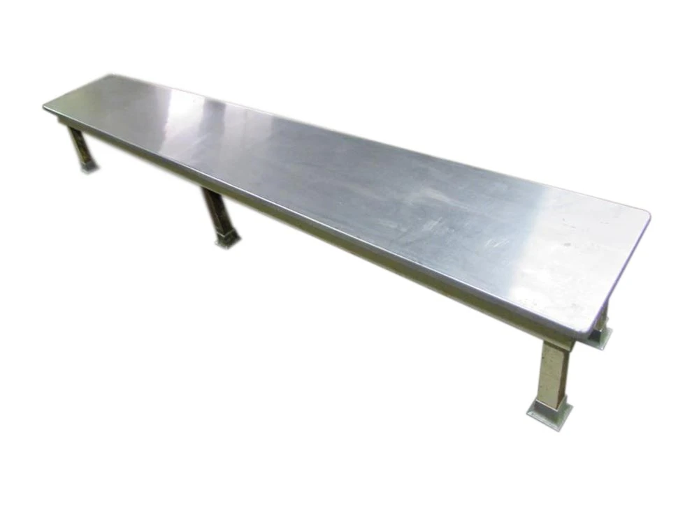 Vintage 10 Ft. Steel Bench From Allentown Hospital 3 Vintage 10 Ft. Steel Bench From Allentown Hospital