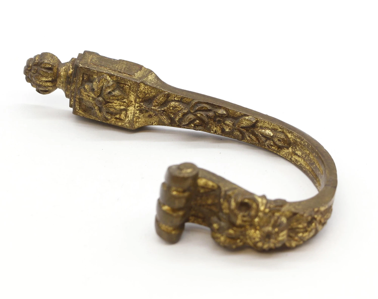 Pair Of European French Brass Curtain Window Tie Backs 5 Pair Of European French Brass Curtain Window Tie Backs - Image 3