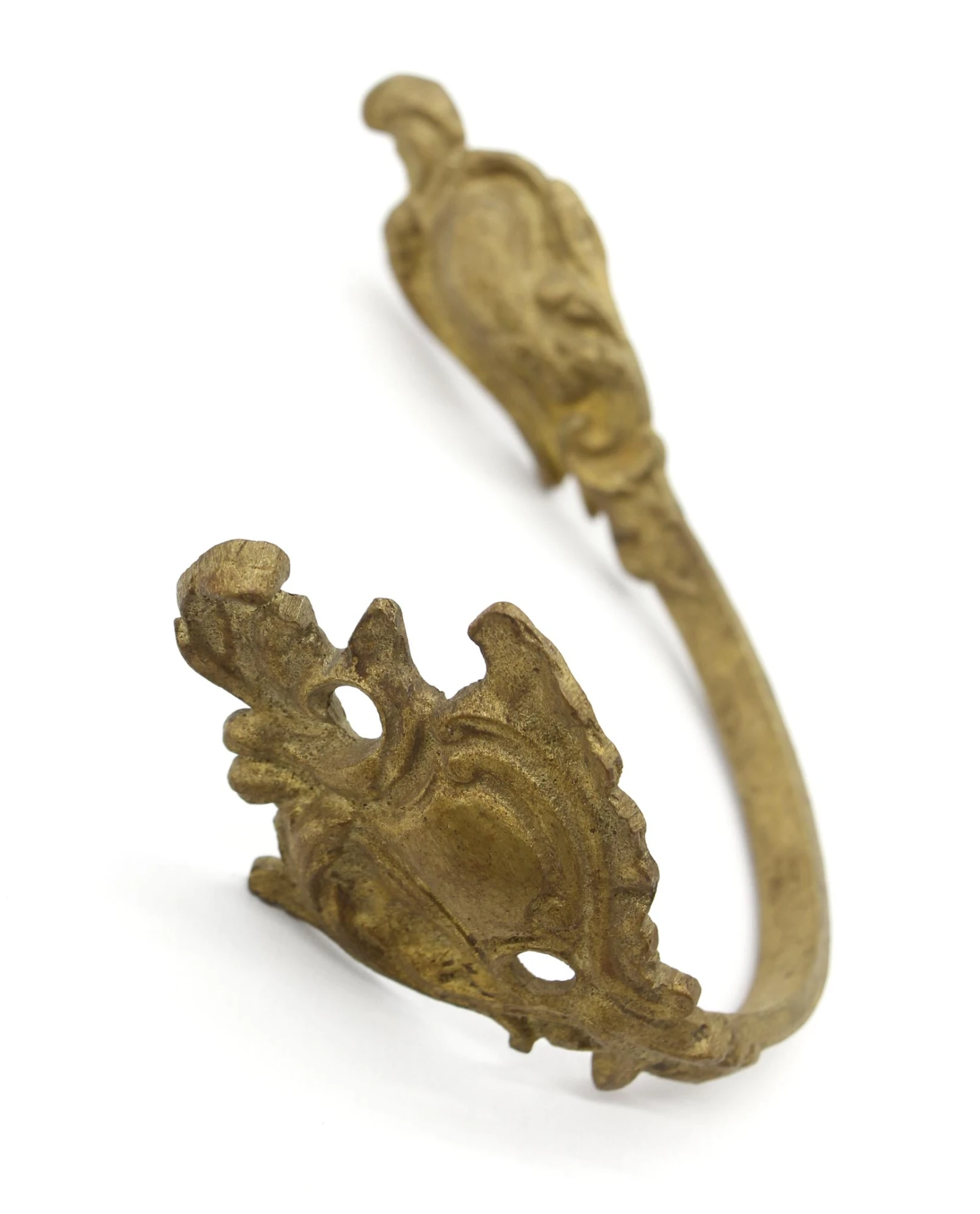 Antique French Bronze Curtain Tie Back 5 Antique French Bronze Curtain Tie Back - Image 3