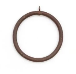 Set Of 10 Bronze Finish Wrought Iron Curtain Rings 9 Set Of 10 Bronze Finish Wrought Iron Curtain Rings -OGT Sale Store curtain hardware for sale q282674