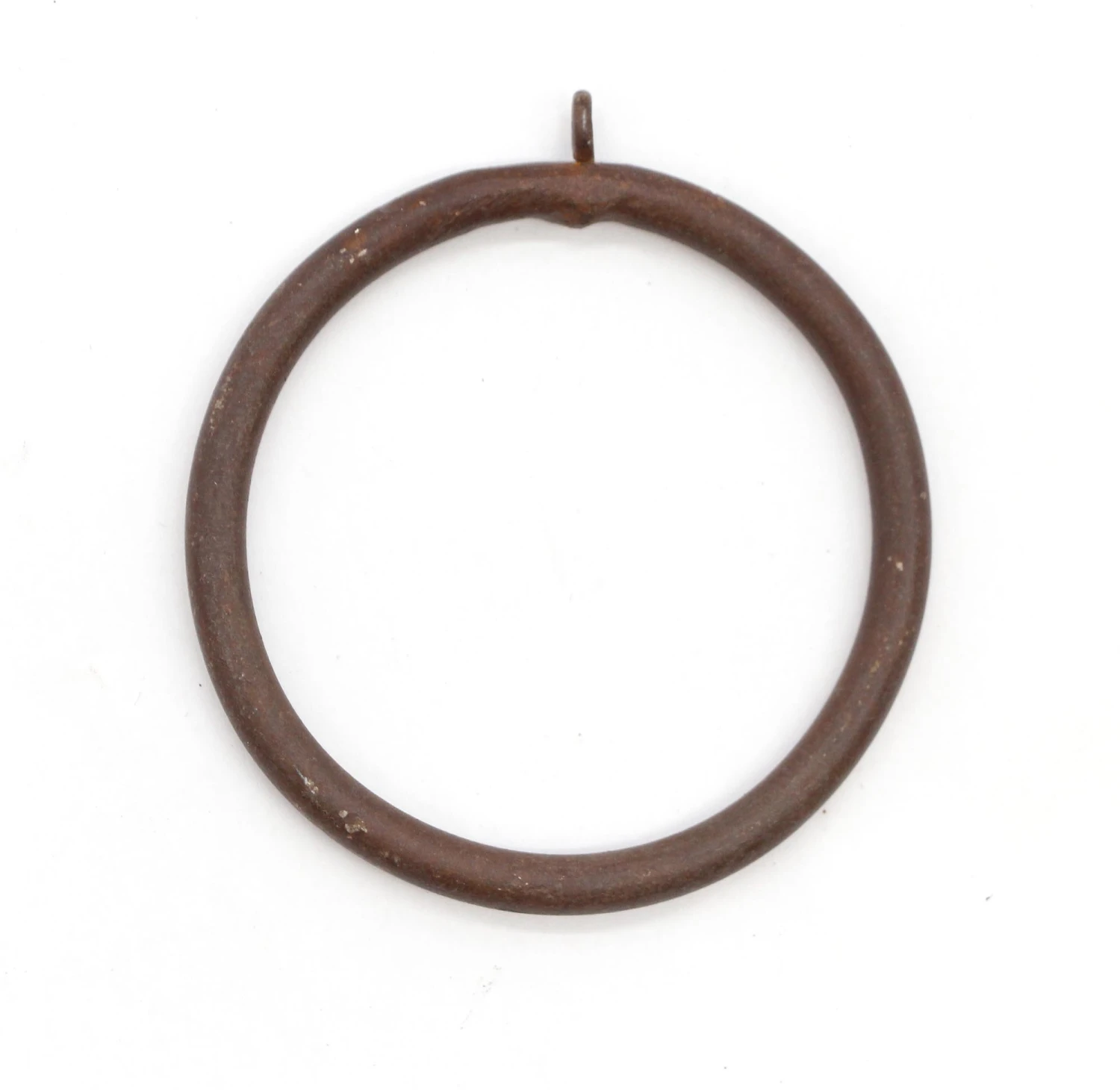 Set Of 10 Bronze Finish Wrought Iron Curtain Rings 5 Set Of 10 Bronze Finish Wrought Iron Curtain Rings - Image 3