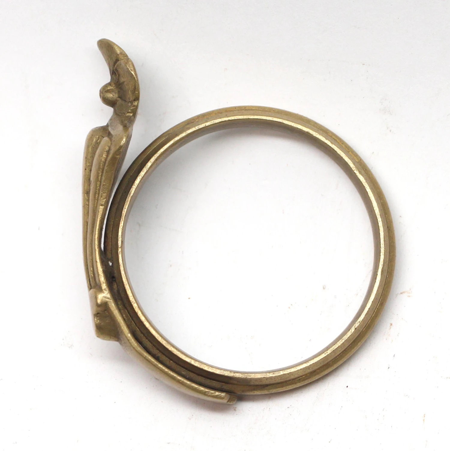 French Brass Ornate Curtain Ring 4 French Brass Ornate Curtain Ring - Image 2