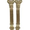 Pair Of Victorian Bronze Curtain Rod Brackets 2 Pair Of Victorian Bronze Curtain Rod Brackets -OGT Sale Store curtain hardware pair of victorian bronze curtain rod brackets p259775