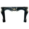 Belgium Black Marble Mantel With Bronze Detail From France 2 Belgium Black Marble Mantel With Bronze Detail From France -OGT Sale Store danny alessandro mantels belgium black marble mantel with bronze detail from france j180242