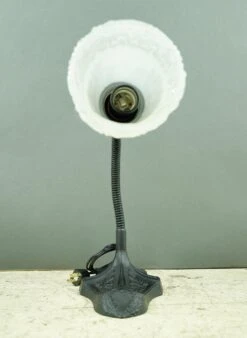 Restored Antique S. Robert Schwartz & Bro. Floral Adjustable Arm Desk Lamp 18 Restored Antique S. Robert Schwartz & Bro. Floral Adjustable Arm Desk Lamp -OGT Sale Store desk lamps for sale q283247