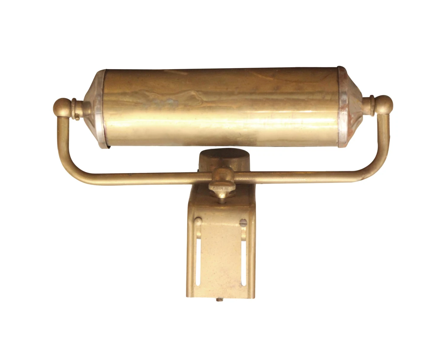 Vintage Brass Podium Light 3 Vintage Brass Podium Light