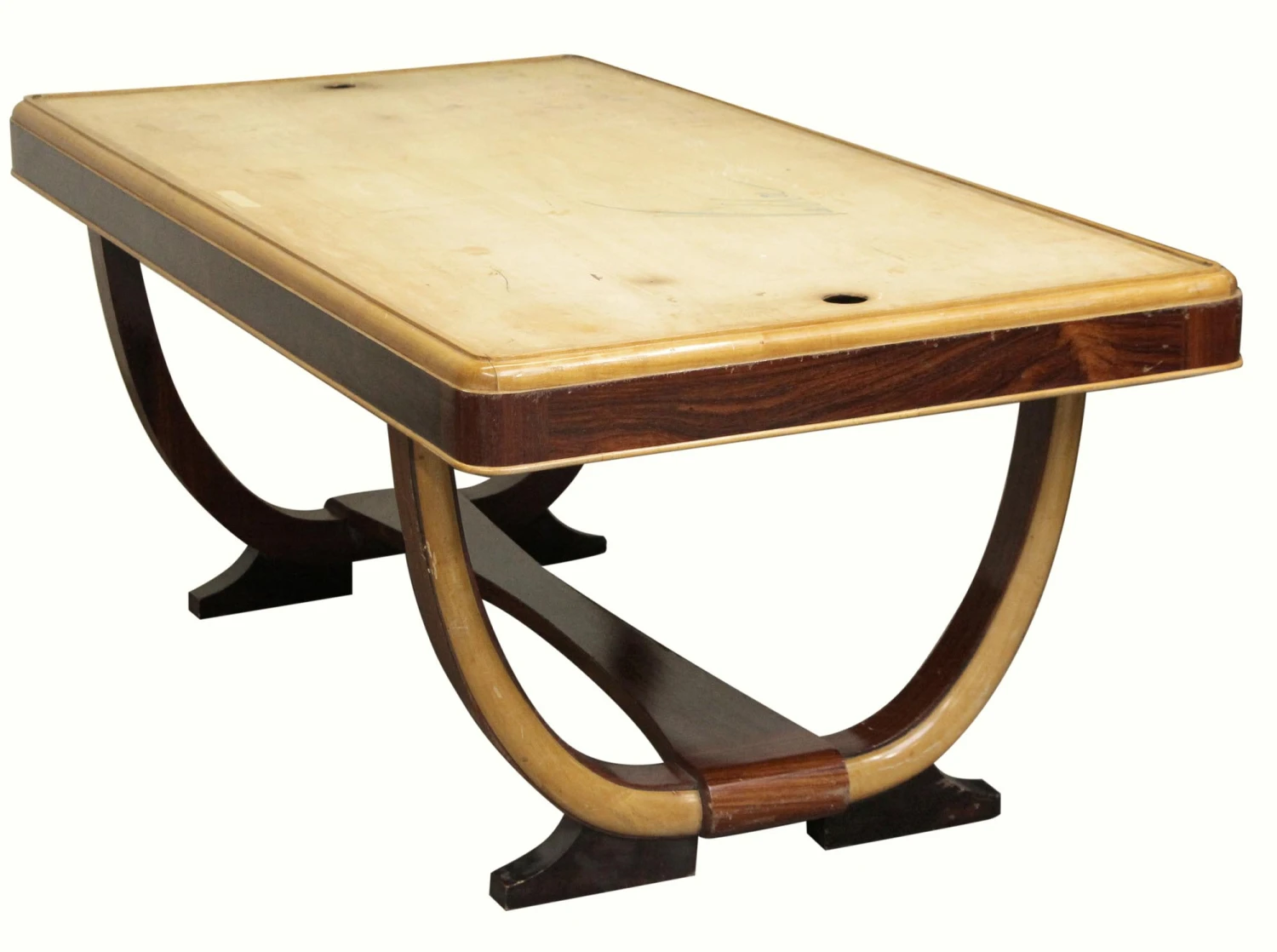 Art Deco Style Wood Table Base 9 Art Deco Style Wood Table Base - Image 7