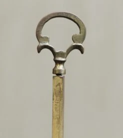 Vintage Triangular Wooden Lamp Table Combo 15 Vintage Triangular Wooden Lamp Table Combo -OGT Sale Store dn240925 04