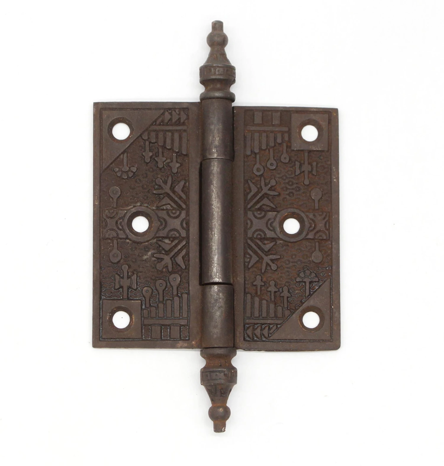 Antique 3.5 X 3.5 Cast Iron Aesthetic Steeple Tip Butt Door Hinge 3 Antique 3.5 X 3.5 Cast Iron Aesthetic Steeple Tip Butt Door Hinge