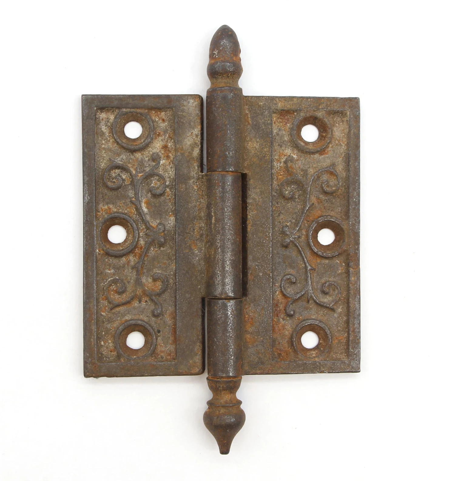 Antique 3.5 X 3.5 Victorian Cast Iron Butt Door Hinge 3 Antique 3.5 X 3.5 Victorian Cast Iron Butt Door Hinge