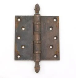 Antique 5 X 5 Cast Iron Ball Bearing Door Hinge