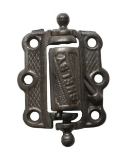 Antique Cast Iron Shelby Spring Screen Door Hinge