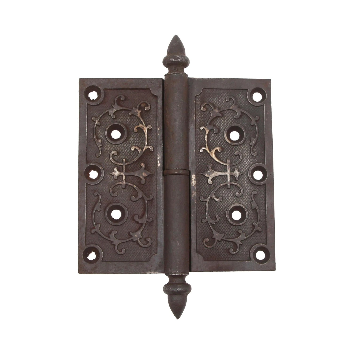 Antique Victorian 5.5 X 5.5 Cast Iron Lift Off Door Hinge 3 Antique Victorian 5.5 X 5.5 Cast Iron Lift Off Door Hinge