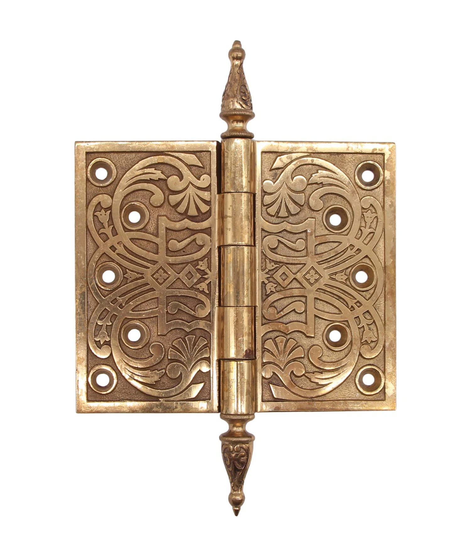 Antique Victorian 6 X 5 Bronze Steeple Tip Butt Door Hinge 3 Antique Victorian 6 X 5 Bronze Steeple Tip Butt Door Hinge