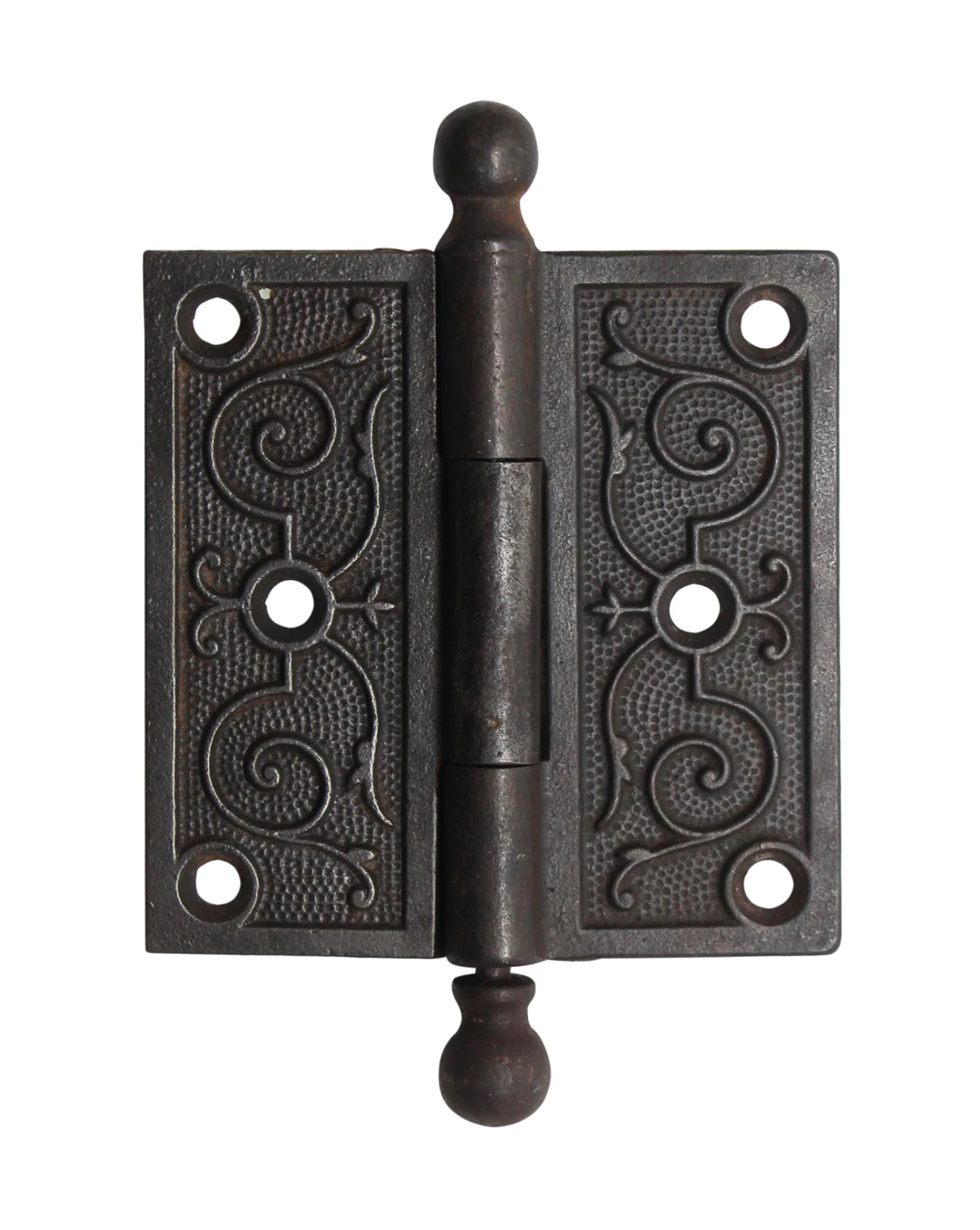 Ball Tip 3.5 X 3.5 Cast Iron Butt Antique Door Hinge 3 Ball Tip 3.5 X 3.5 Cast Iron Butt Antique Door Hinge