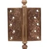 Bronze Ornate 5 X 5 Butt Antique Door Hinge 1 Bronze Ornate 5 X 5 Butt Antique Door Hinge -OGT Sale Store door hinges bronze ornate 5 x 5 butt antique door hinge p261800