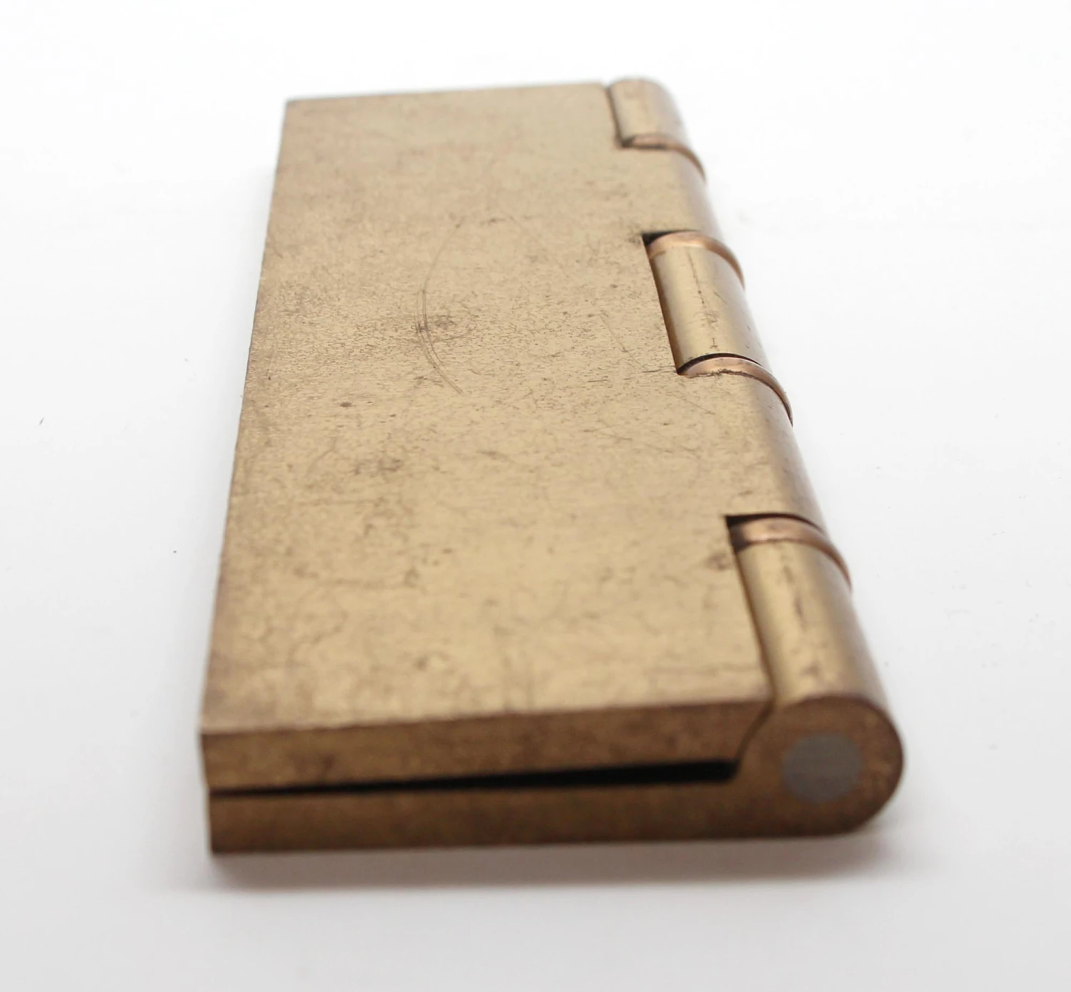 8 X 4.5 Brass Vintage Blank Butt Door Hinge 4 8 X 4.5 Brass Vintage Blank Butt Door Hinge - Image 2