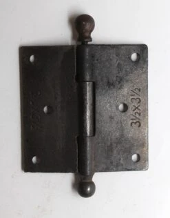 Ball Tip 3.5 X 3.5 Cast Iron Butt Antique Door Hinge 7 Ball Tip 3.5 X 3.5 Cast Iron Butt Antique Door Hinge -OGT Sale Store door hinges for sale p263551
