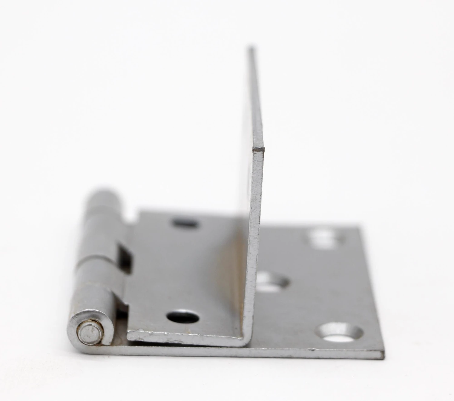 Vintage Steel Partial Wrap 3.125 In. Door Hinge 5 Vintage Steel Partial Wrap 3.125 In. Door Hinge - Image 3