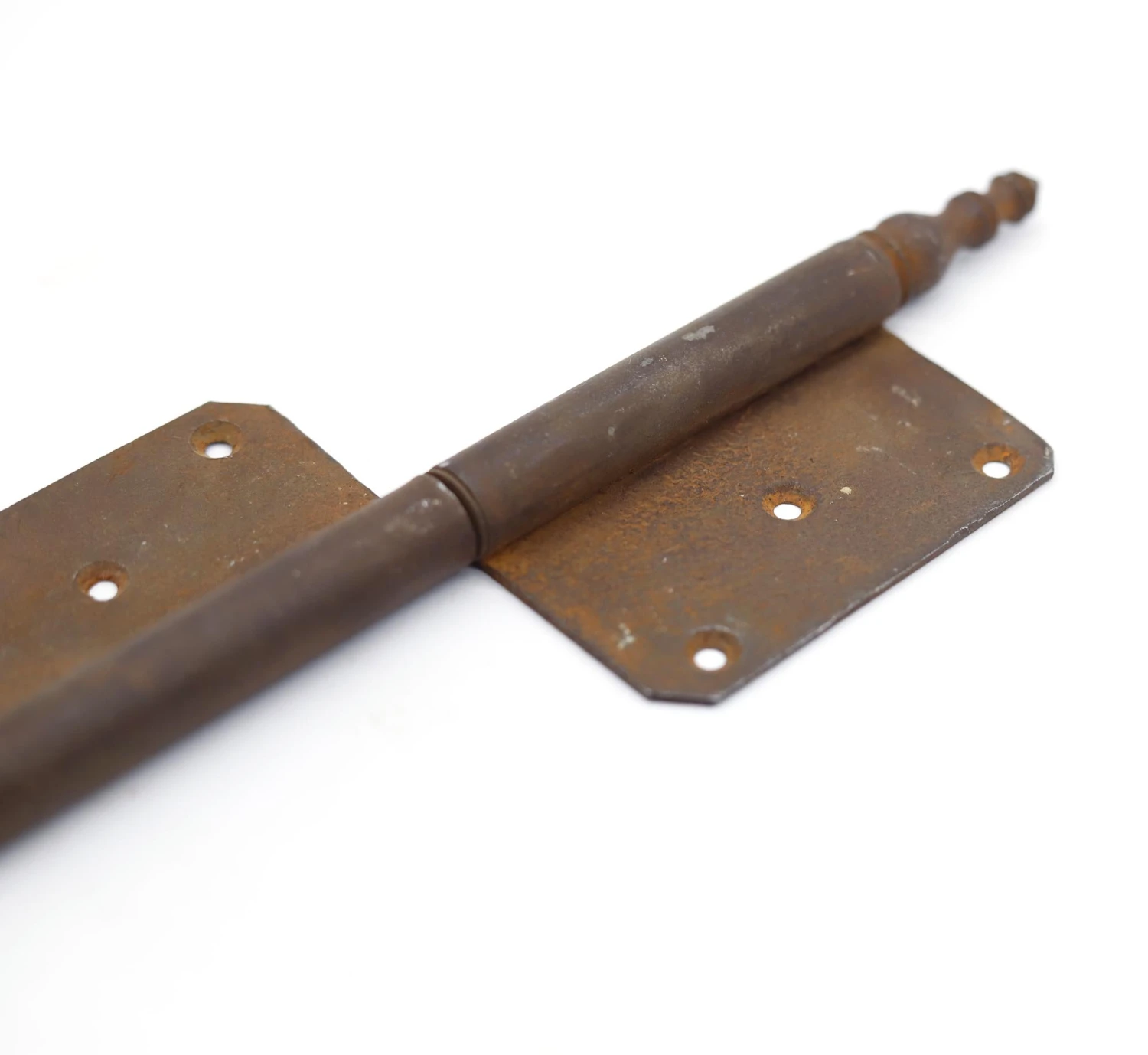 Antique 9.625 X 4.25 Cast Iron Steeple Tips Door Hinges 5 Antique 9.625 X 4.25 Cast Iron Steeple Tips Door Hinges - Image 3