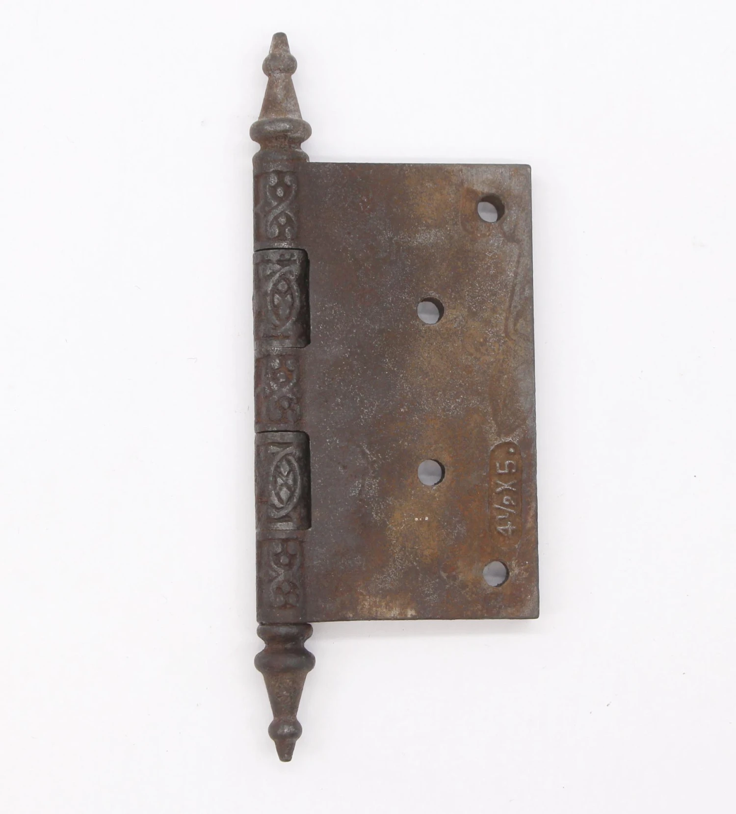 Antique 5 X 4.5 Cast Iron Victorian Steeple Tip Butt Door Hinge 5 Antique 5 X 4.5 Cast Iron Victorian Steeple Tip Butt Door Hinge - Image 3