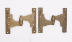 Pair Of Vintage 7 X 6 Corbin Brushed Brass Right Hand Olive Door Hinges 10 Pair Of Vintage 7 X 6 Corbin Brushed Brass Right Hand Olive Door Hinges -OGT Sale Store door hinges for sale q284980