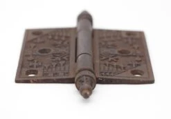 Antique 3.5 X 3.5 Cast Iron Aesthetic Steeple Tip Butt Door Hinge 8 Antique 3.5 X 3.5 Cast Iron Aesthetic Steeple Tip Butt Door Hinge -OGT Sale Store door hinges for sale q285324