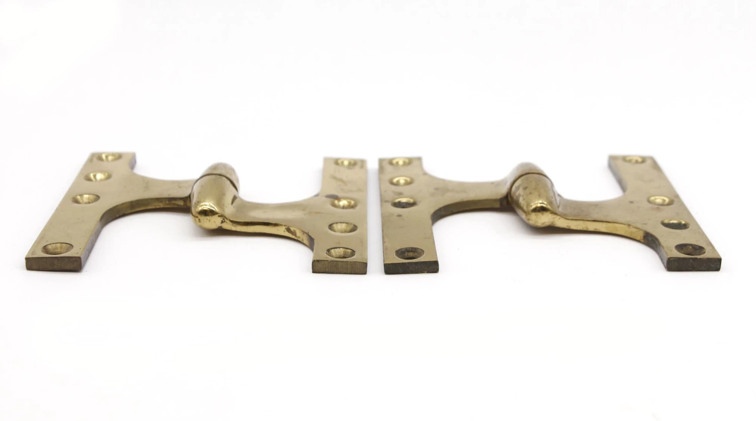Pair Of Vintage 5 X 5 Rixson Brass Right Olive Door Hinges 5 Pair Of Vintage 5 X 5 Rixson Brass Right Olive Door Hinges - Image 3