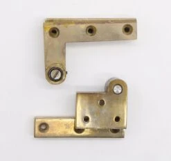 Pair Of 3 In. Left Polished Brass Swinging Door Pivot Hinges 8 Pair Of 3 In. Left Polished Brass Swinging Door Pivot Hinges -OGT Sale Store door hinges for sale q285357