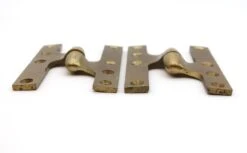 Pair Of Vintage 5 X 3.5 Rixson Brass Right Olive Door Hinges -OGT Sale Store door hinges for sale q285427