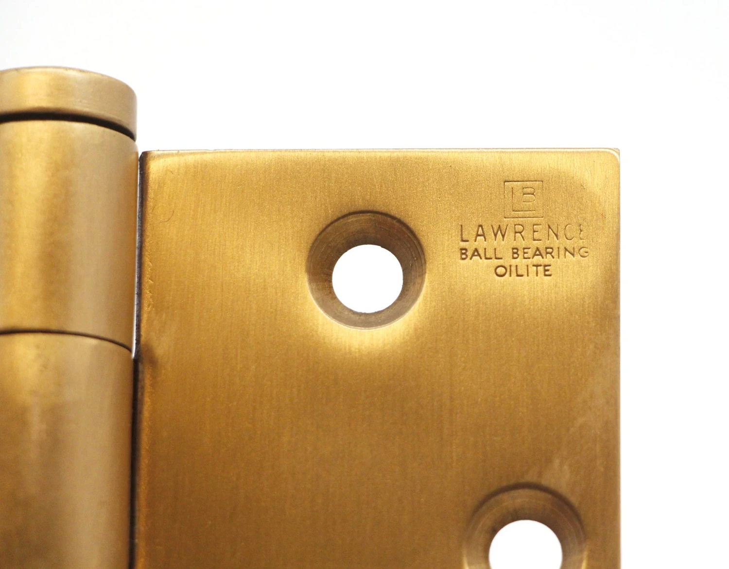 Pair Of 4.5 X 4.5 Brushed Bronze Ball Bearing Butt Door Hinges 5 Pair Of 4.5 X 4.5 Brushed Bronze Ball Bearing Butt Door Hinges - Image 3