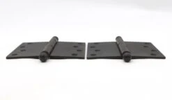 Pair Of Vintage 5 X 4 Black Steel Butt Door Hinges 8 Pair Of Vintage 5 X 4 Black Steel Butt Door Hinges -OGT Sale Store door hinges for sale q287751
