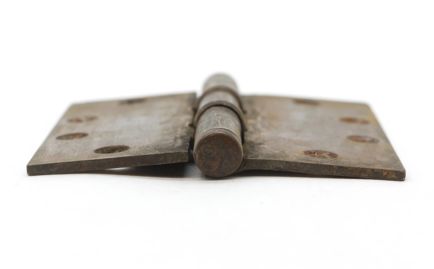 Vintage 4.5 X 4.5 Ball Bearing Brass Plated Steel Door Hinge 5 Vintage 4.5 X 4.5 Ball Bearing Brass Plated Steel Door Hinge - Image 3