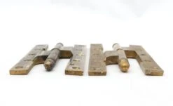 Pair Of Vintage 8 X 4 Brass Paumelle Door Hinges -OGT Sale Store door hinges for sale q287846